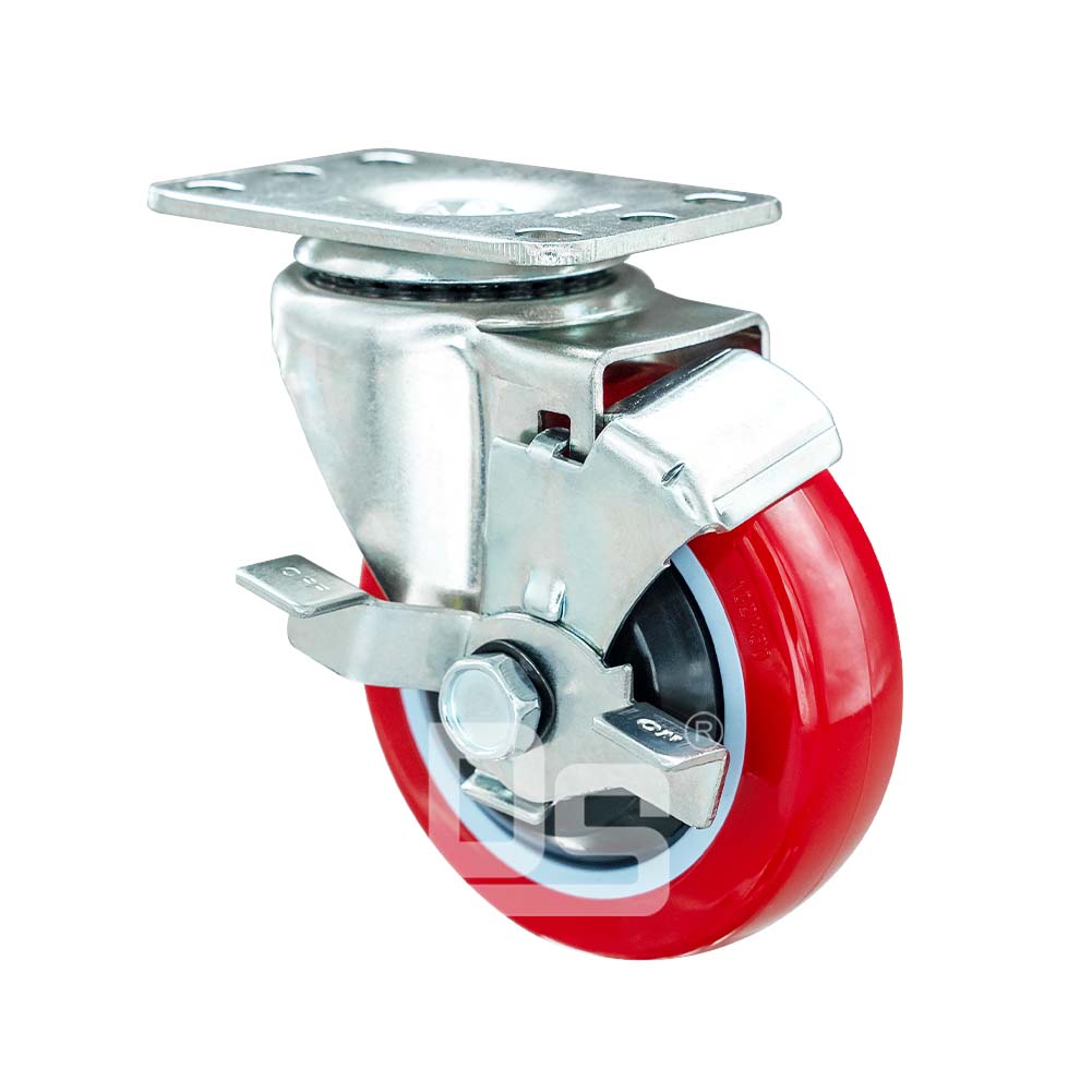 轻型脚轮PVC刹车脚轮（DS20系列）