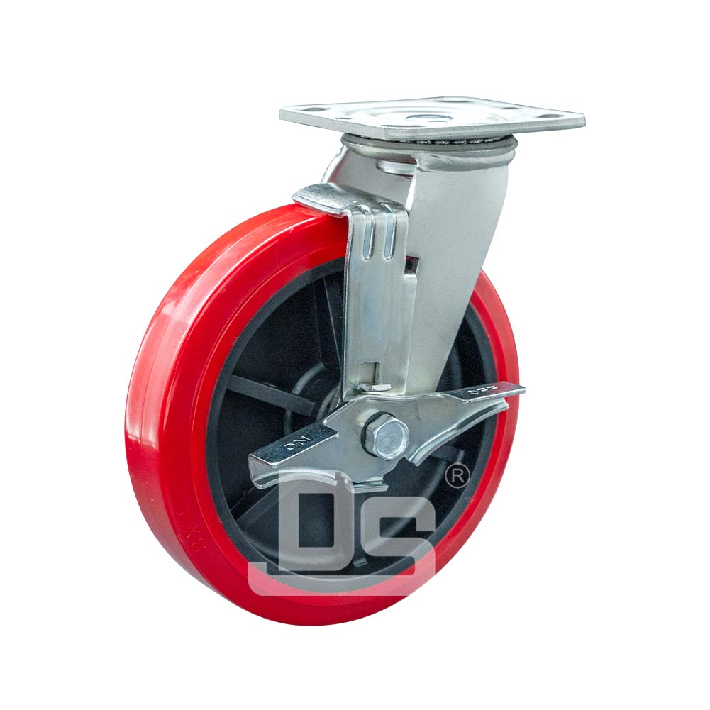 重型脚轮TPU刹车脚轮（DS40系列）