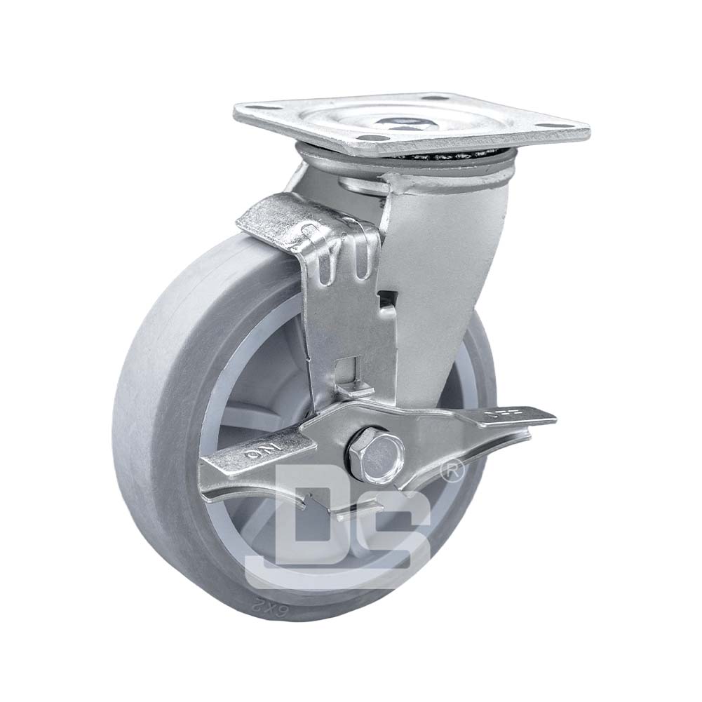 重型脚轮TPE刹车脚轮（DS40系列）